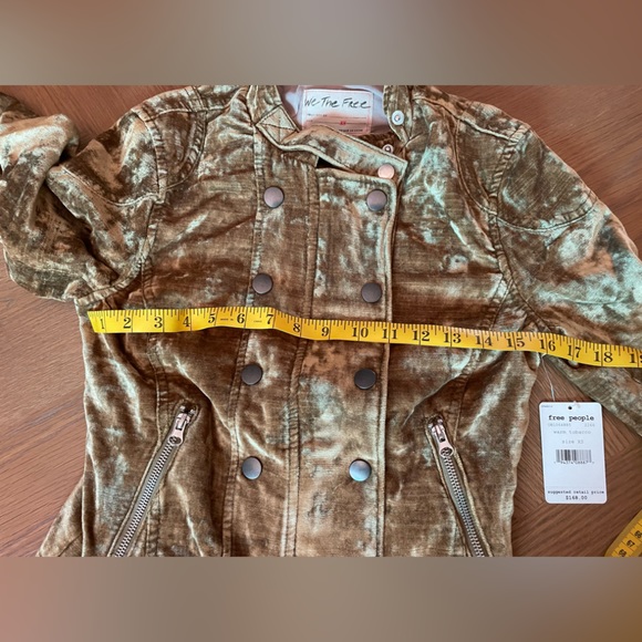 Free People Dust till Dawn Velvet jacket - Picture 10 of 12